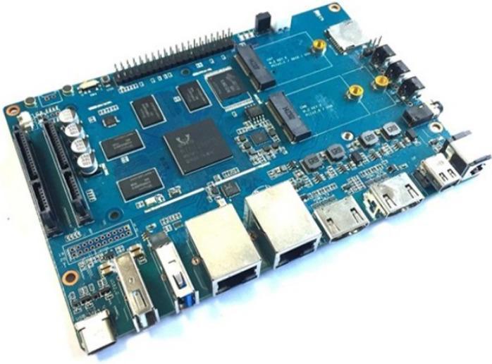 Image du produit Sinovoip BANANA PI BPI-W2 - routeur NAS intelligent, conception de puce RTD1296