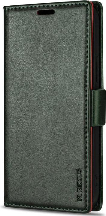 Produktbild N.Bekus iPhone 15 Pro - Flip Case Hülle grün (Apple iPhone 15 Pro)