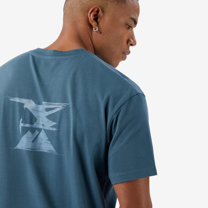 Actual product image Simond Herren Kletter-T-Shirt strapazierfähig - Vertika blau (M)