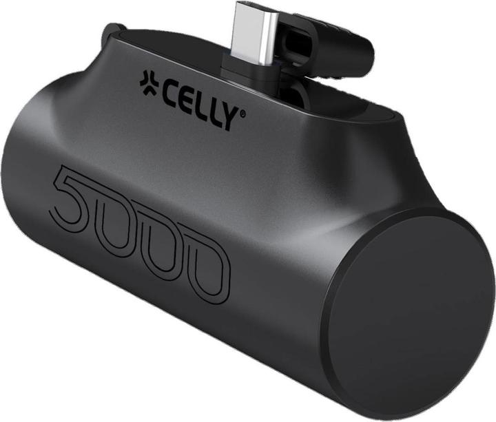 Actual product image Celly PowerBank Compact Usb-C 5000mAh (5000 mAh, 10.50 W)