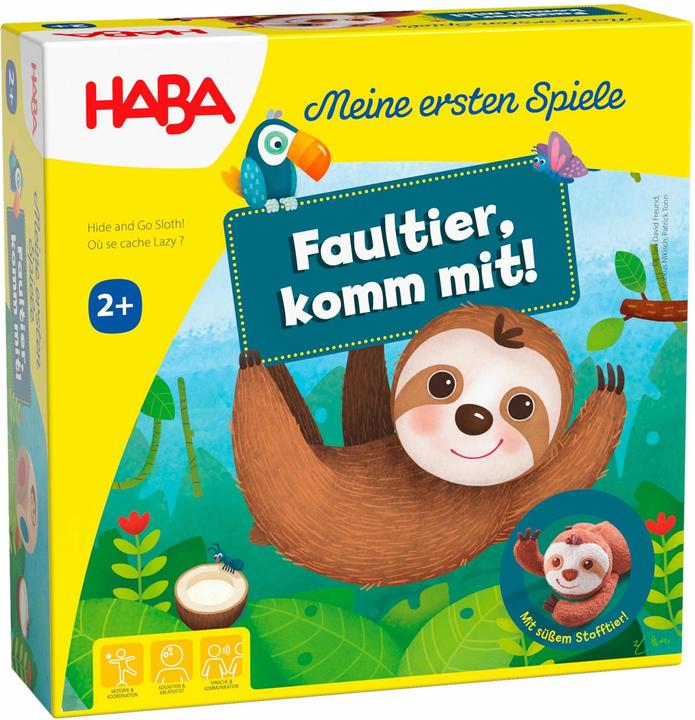 Productafbeelding Haba Mijn eerste spelletjes - Luiaard komen langs (Duits)
