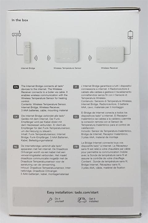 Actual product image tado° Smart Thermostat V3+
