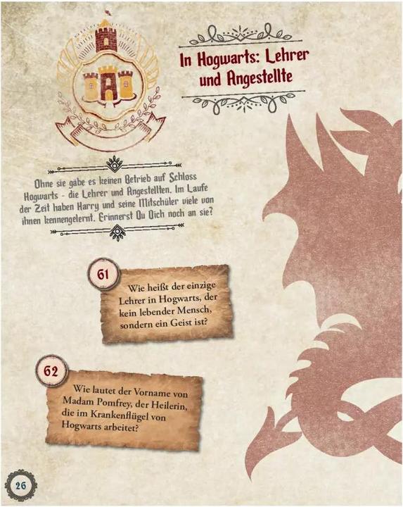 Actual product image Quiz dich schlau mit dem Quizgott: Harry Potter Fan-Quiz Rätsel (German)