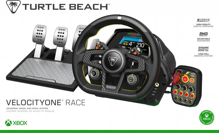 Produktbild Turtle Beach Velocity One Race Lenkrad- und Pedalsystem (PC, Xbox One X, Xbox One S)