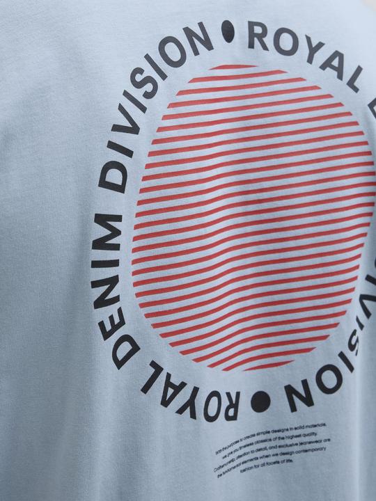 Actual product image Jack & Jones RDD Rückenprint Rundhals T-shirt T-shirt (L)