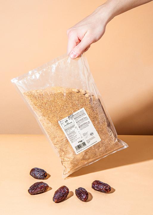 KoRo Sucre de dattes bio obtenu à partir de dattes Deglet Nour séchées et broyées (1000 g)