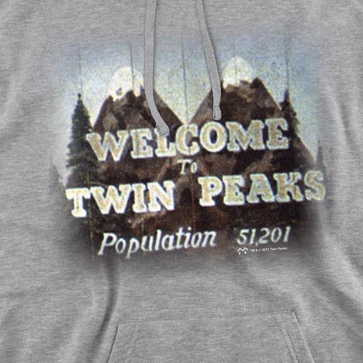 Immagine prodotto Twin Peaks Welcome To Felpa con Cappuccio Uomo (S)