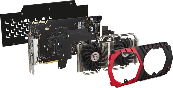 Image du produit MSI GeForce GTX 1070 Ti GAMING (8 Go)