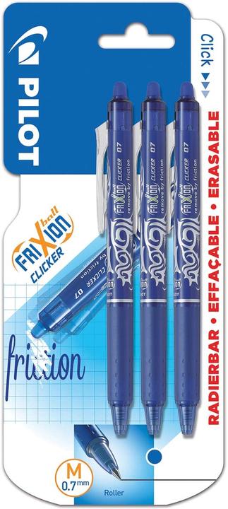 Produktbild Pilot Pen FriXion Ball Clicker (Blau, 3 x)