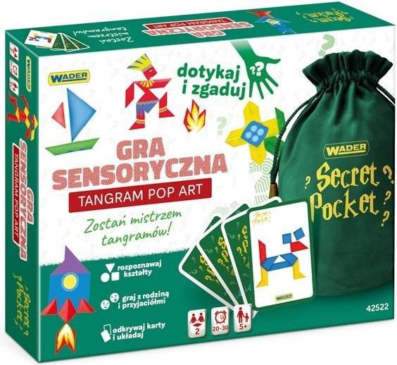 Actual product image Wader Sensory game - Tangram Pop Art