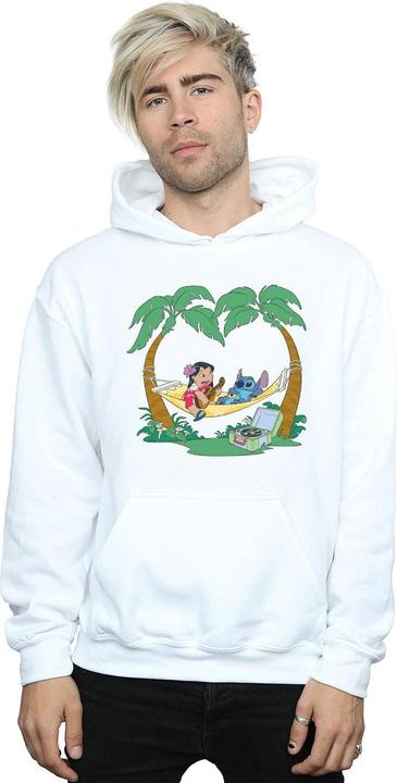 Immagine prodotto Disney Lilo And Stitch Play Some Music Felpa con Cappuccio Uomo (3XL)