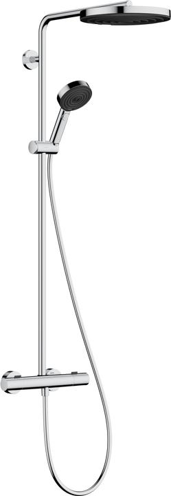 hansgrohe Pulsify S Puro Système de douche 260, 1jet, Ecostat Fine, douchette à main 3jet, EcoSmar