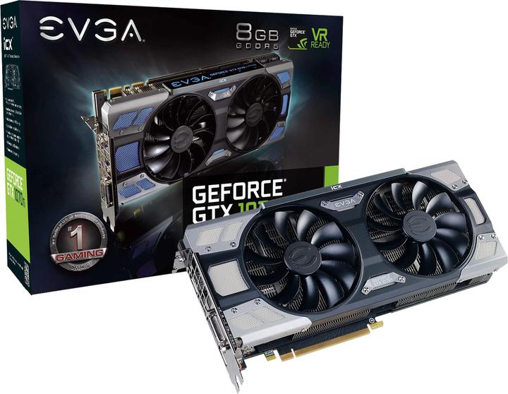 Immagine prodotto EVGA Geforce Gtx 1070 Ti Ftw2 Gaming (8 GB)