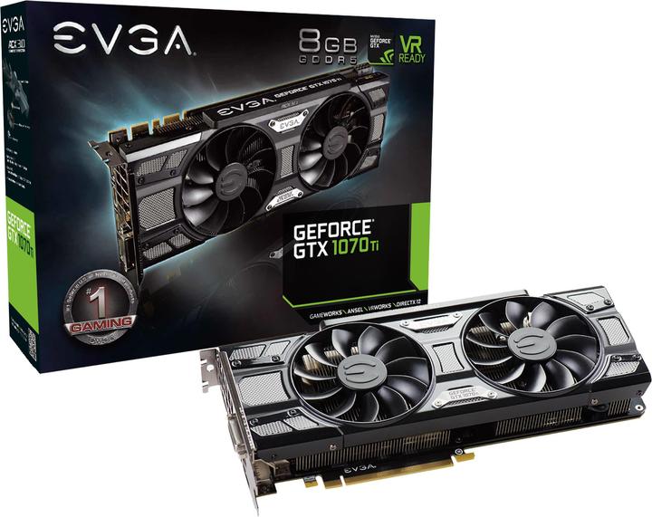Image du produit EVGA Geforce Gtx 1070 Ti Sc Gaming (8 Go)