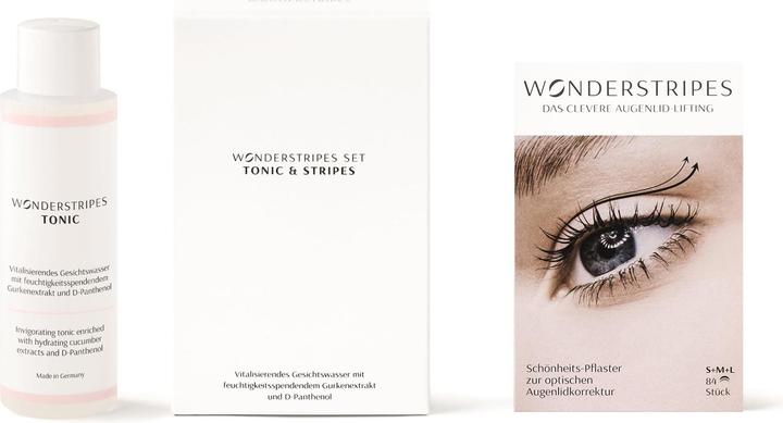 Immagine prodotto Wonderstripes Nastri di bellezza S+M+L incl. Set Tonic (Fluida, 498.67 ml)