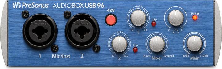 Image du produit PreSonus Offre groupée de studios Audiobox 96 (USB)