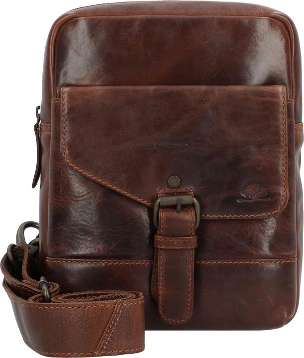 Greenburry Rugged Umhängetasche Leder 19 cm