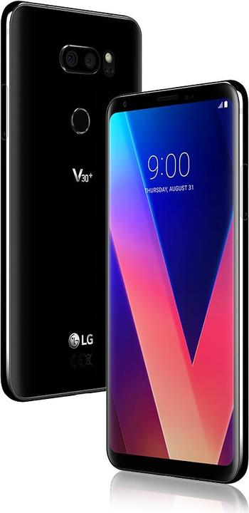 Produktbild LG V30+ (128 GB, Aurora Black, 6", Single SIM, 16 Mpx, 4G)