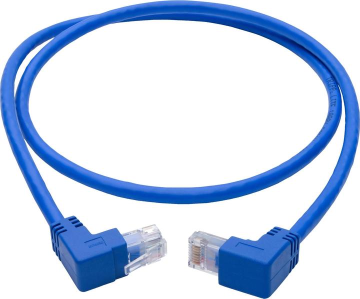 Produktbild Eaton Up/Down-Angle Cat6 Gigabit Molded UTP Ethernet Cable RJ45 Up-Angle M to RJ45 Down-An (U/UTP, CAT6, 0.91 m)