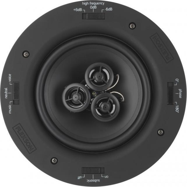 Actual product image Flexson 1x in-ceiling speaker for Sonos CONNECT:AMP Moisture resistant