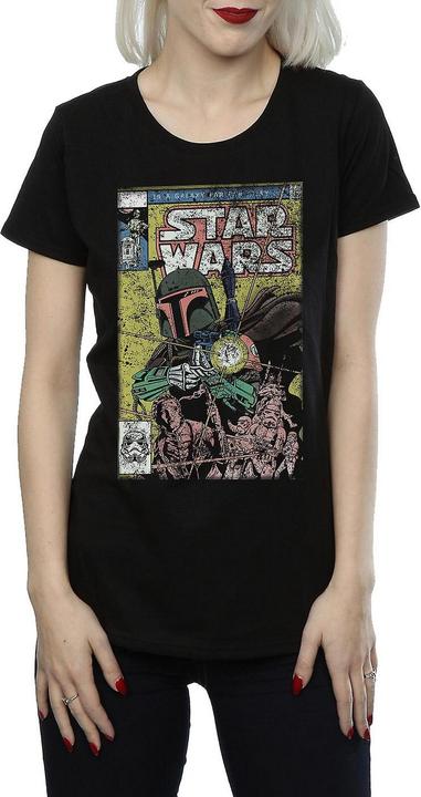 Immagine prodotto Star Wars Maglietta in cotone a fumetti Boba Fett (S)
