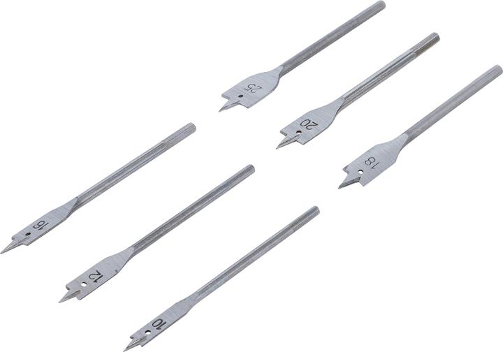 Productafbeelding BGS Set vlakke freesboren | 10 - 25 mm | 6 stuks. (10 - 25 mm)