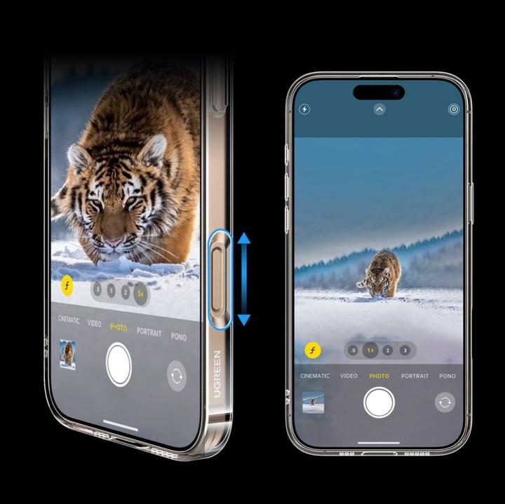 Image du produit Ugreen Classy Clear Étui magnétique pour iPhone 16 Pro Max - Transparent (Apple iPhone 16 Pro Max)