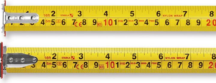 Actual product image Stabila Pocket tape measure BM 300, 10 m (33'), cm/inch scale (cm)