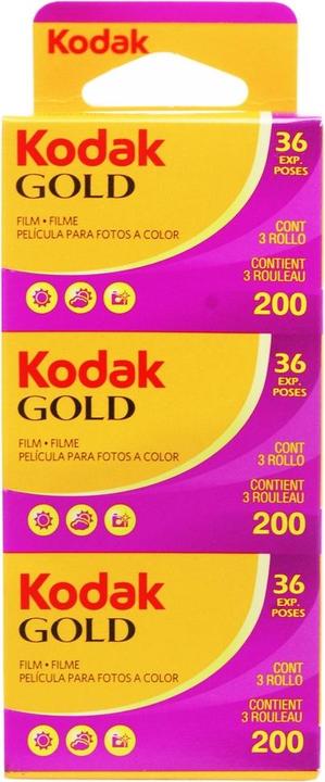 Actual product image Kodak Gold 200