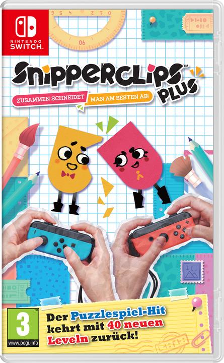Image du produit Nintendo Snipperclips Plus - Ensemble, vous coupez mieux! (Switch, DE)