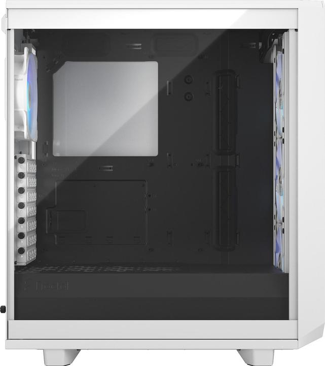 Actual product image Fractal Meshify 2 Compact RGB White TG Clear (ATX, mATX, Mini-ITX)