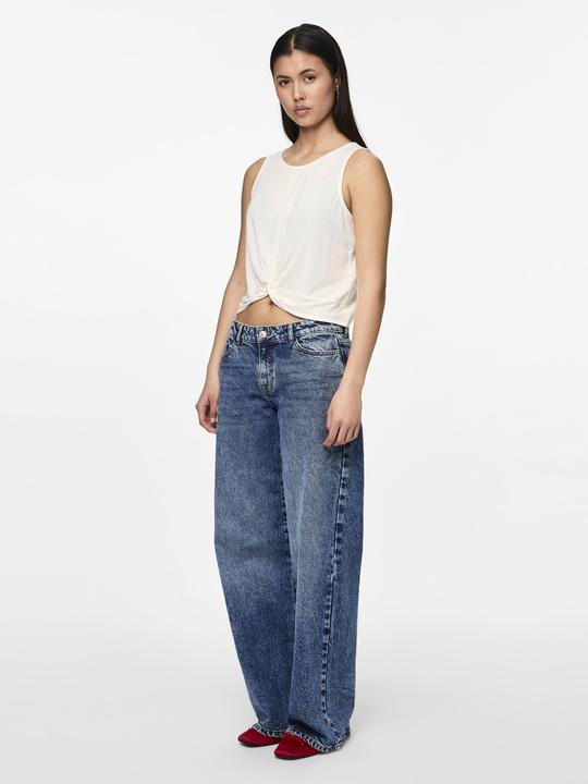 Actual product image Pieces Pcanora Sl Knot Top Bc (M)