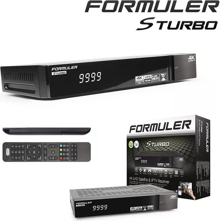 Image du produit Formuler S Turbo (DVB-S2, IPTV (ready), DVB-T, Arbre CI)
