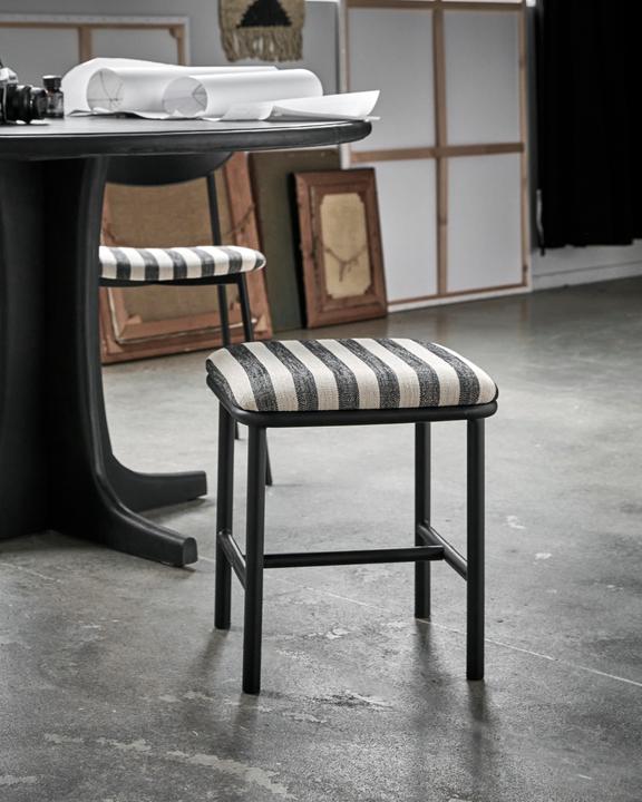 Actual product image House Doctor Stool, HDToda, black/off-white