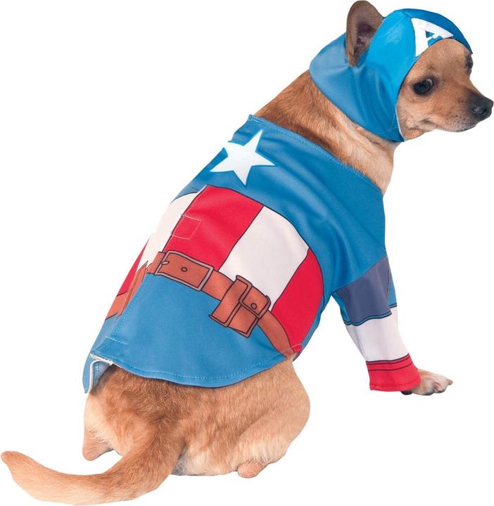 Captain America Hundekostüm (Hundekostüm)