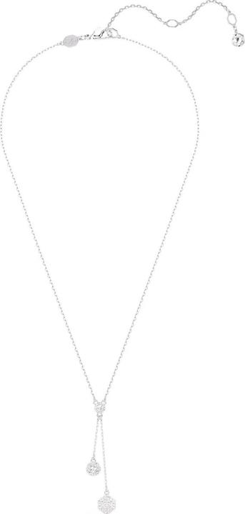 Image du produit Swarovski Dextera Y Collier Boule et Cube Blancs (Métal Swarovski)