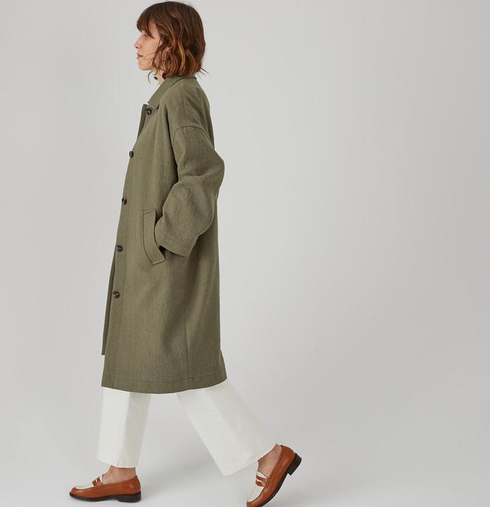 Actual product image La Redoute Collections Coat with button fastening (XL)