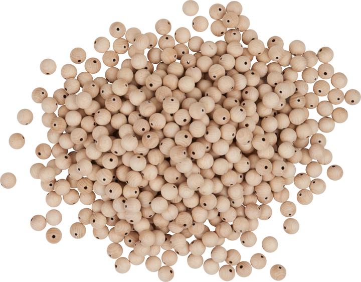 Actual product image VBS Wooden balls drilled through "Ø 20 mm