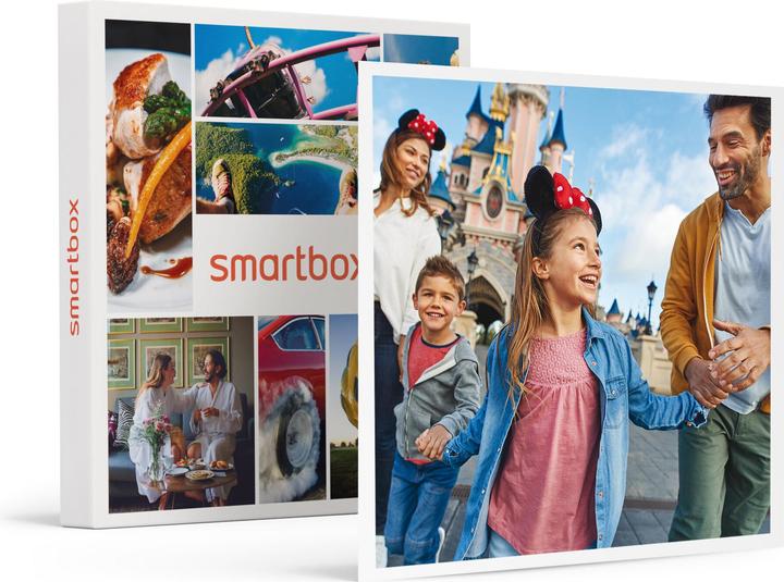 Actual product image Smartbox Disneyland® Paris ticket for 2 adults and 2 children (1 park) (4 pers.)