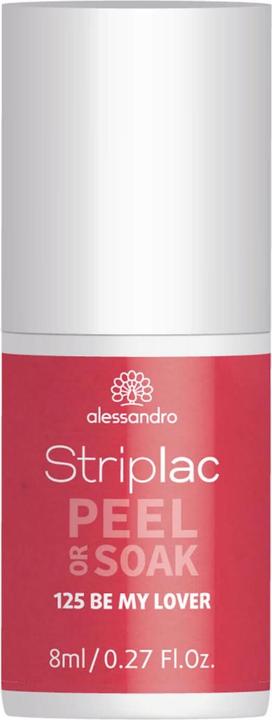 Immagine prodotto Alessandro Striplac Peel o Soak Be my Lover 8 ml (125 Sii il mio amante, Smalto pelabile)