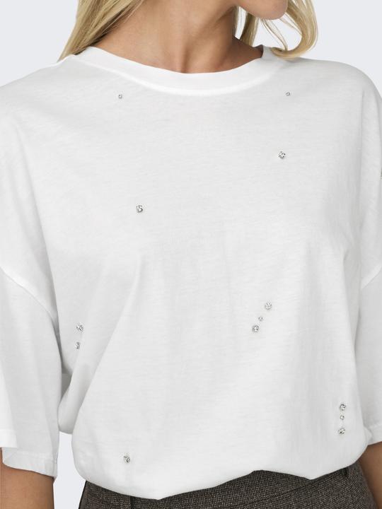 Immagine prodotto Only Maglietta top a girocollo regular fit (M)