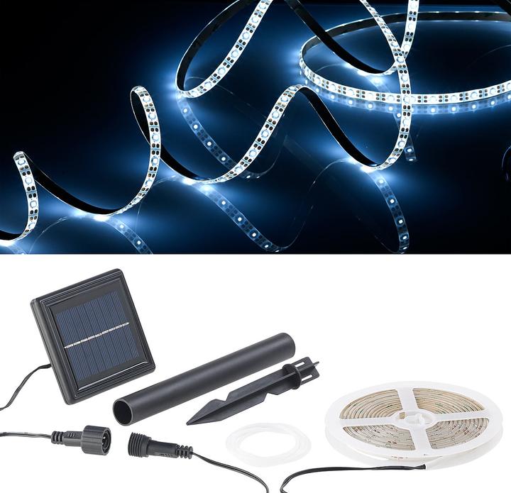 Produktbild Lunartec Solar-LED-Streifen (300 cm, Outdoor)