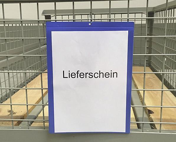 Produktbild kaiserkraft Beschriftungstaschen mit Aufhängelochung, VE 100 Stk (A4 hoch)
