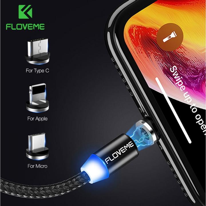 Produktbild Floveme Insnap Lightning Ladekabel mit magnetischem Stecker (USB 3.0)