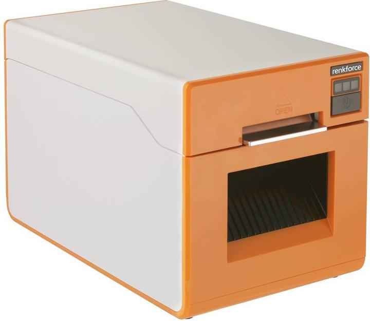 Actual product image Renkforce RF-HSP-500 Thermal Transfer Printer Heat Shrink Labeling USB 2. (300 dpi)