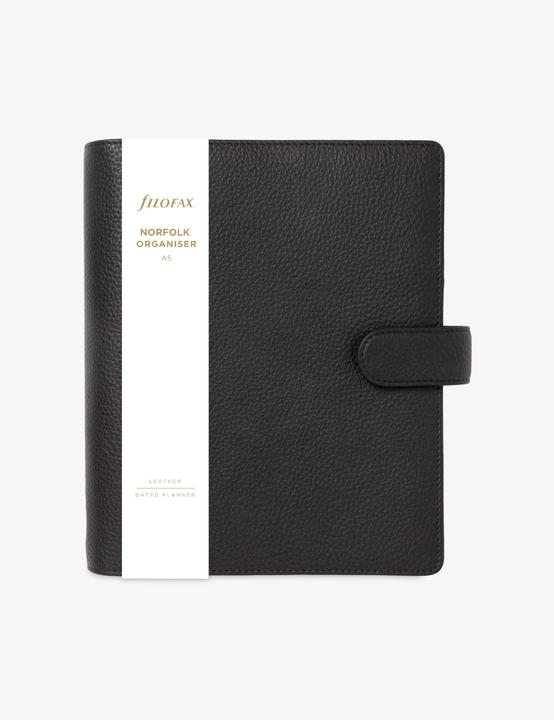 Produktbild Filofax Norfolk Personal Leder Organiser AGENDA NORFOLK dunkelbraun (5 x 13.4 x 14.8 cm, Kein Einband)