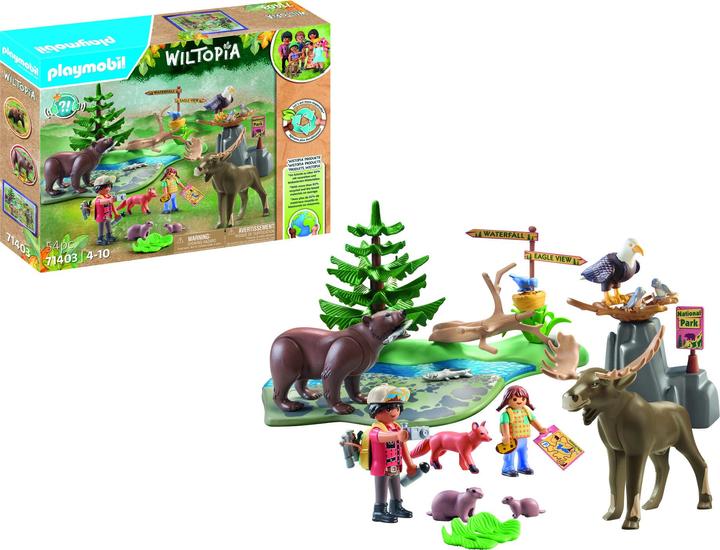 Productafbeelding Playmobil Wiltopia - Omweg naar de dieren van Noord-Amerika (71403, Playmobil Wiltopia)