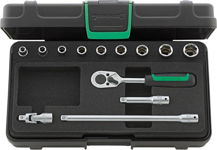 Actual product image Stahlwille Socket wrench set (1/4", 7/32", 9/32", 3/16", 5/16", 3/8", 7/16", 11/32", 1/2")