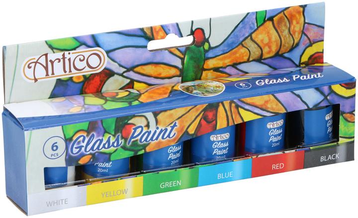 Image du produit Artico Peinture sur verre (Couleur du verre 6 couleurs, 120 ml)
