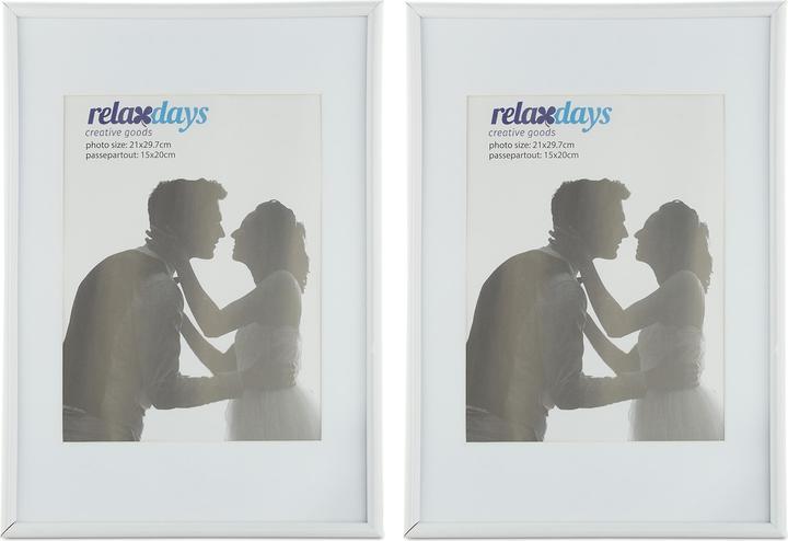 Productafbeelding Relaxdays 2x fotolijst (A4)